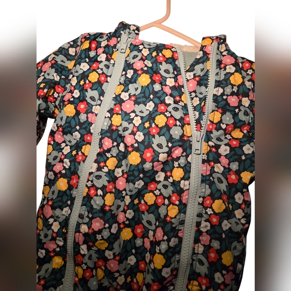 Baby Boden Snowsuit Baby Girl Size 6-12 Months Floral Colorful - Picture 3 of 9